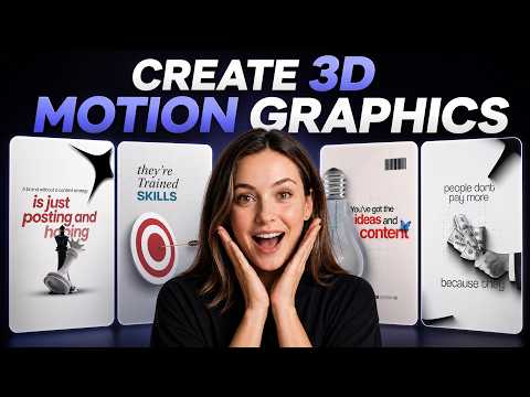 Create Professional 3D Motion Graphics with Claude, Omni 1.1 Flash, and ElevenLabs