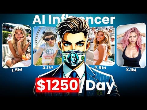 How to Create Realistic AI Influencers and Monetize Them with Claude and Google Veo